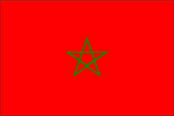 BANDIERA MAROCCO