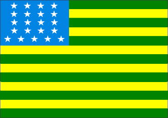 Bandiera del brasile, simbolo ufficiale brasiliano dei colori