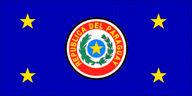 Paraguay hissflagge paraguayische bandiere bandiere 60x90cm 